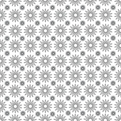 simple seamless pattern,snowflakes,stars on white background