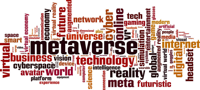 Metaverse word cloud