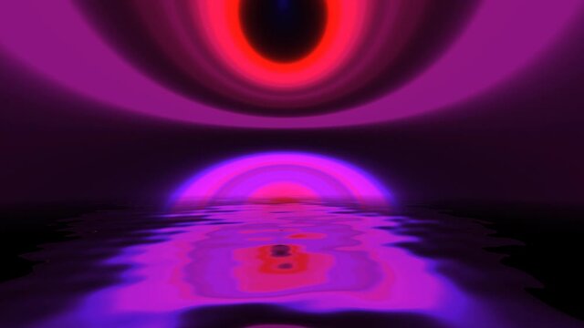 Abstract background reflecting in water
