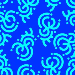 Obraz premium blue violet abstract seamless pattern creative vintage design background vector illustration 