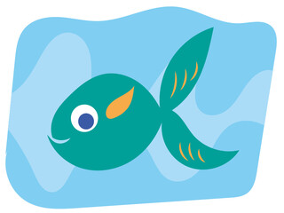 Pez bebé, baby fish © SofiaMartina