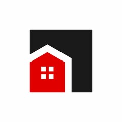 Initial H for House logo design