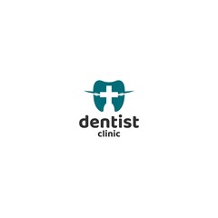 Modern design DENTIST CLINIC health logo design