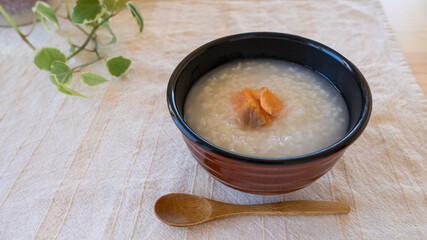 鮭のお粥 ”Japanese Rice porridge