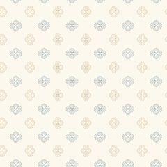 abstract decorative natural floral seamless pattern design