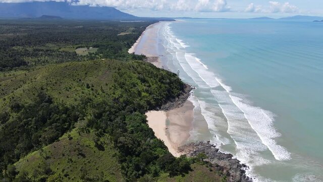The Pugu, Gondol, Siar and Pandan Beaches of Lundu area at the most southern part of Sarawak and Borneo Island