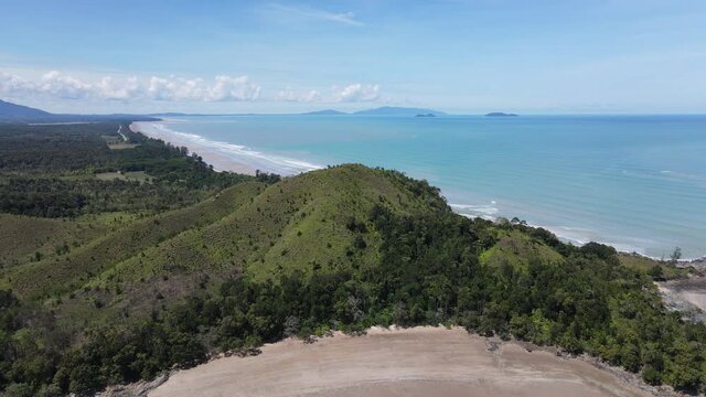 The Pugu, Gondol, Siar and Pandan Beaches of Lundu area at the most southern part of Sarawak and Borneo Island