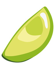 slice of avocado