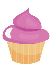 pink cupcake icon