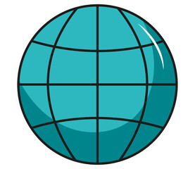 global sphere icon