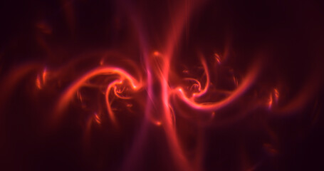 Fototapeta premium 3D rendering abstract multicolor fractal light background