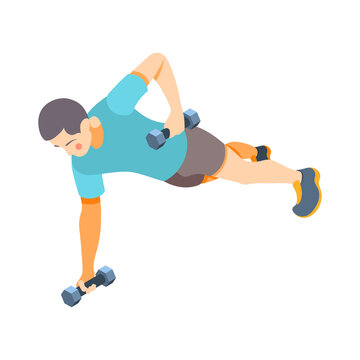 recommend clip art: Cardio Push Ups Composition