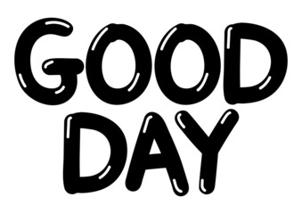 Good Day typography