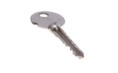 old door key isolated