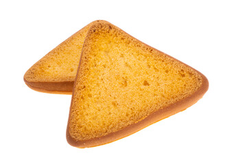 small croutons isolated