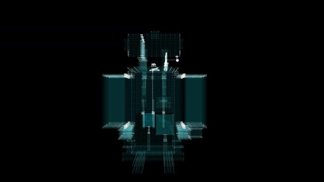 Electric power station of particles