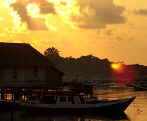 Obraz premium Sunrise on the sea