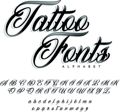 Tattoo Font Images – Browse 43,656 Stock Photos, Vectors, and Video | Adobe  Stock