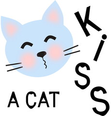 A cat kiss emoji