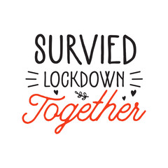 Black and red sticker for St Valentine Day