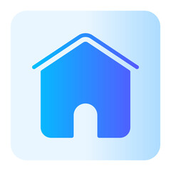 home gradient icon