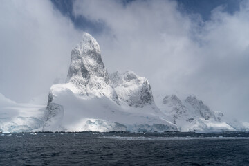 Mountain peaks of Antarctica