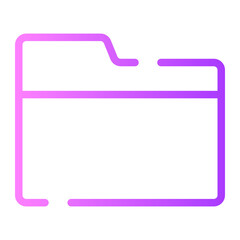 folder gradient icon
