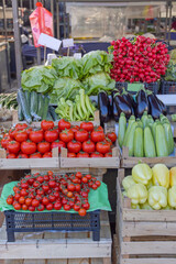 Vegetables Market Stall