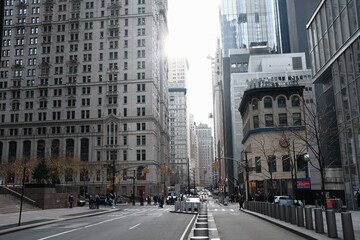 Wall street, NYC, New York, U.S.