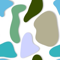 Seamless abstract pattern with coloured spots for fabrics and textiles and postcard and magazines and kids 