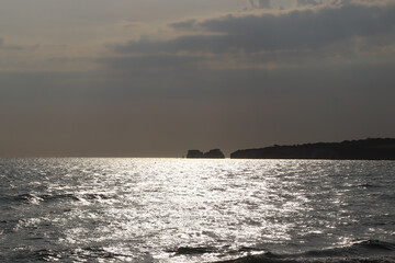 Beaches of the Isle of Purbeck in the waning summer sun
