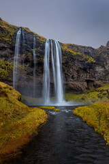 Seljalandsfoss is a beautifull and touristic waterfall in southern Iceland