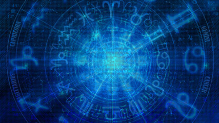 Astrology Horoscope Pattern Texture Background , Graphic Design