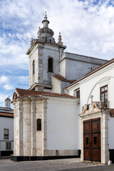 Maltezas church in the marbe village of Estremoz in Alentejo region in Portugal.
