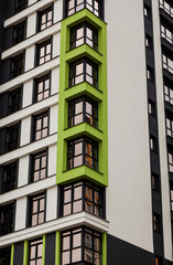 modern multi-story apartment building