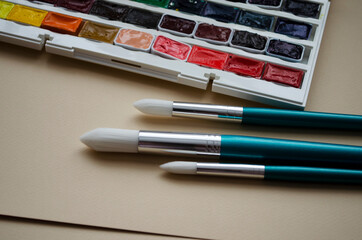 Multi tools artists paint brushes the watercolor box paints