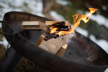 blacksmith at work