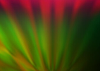 Dark Multicolor, Rainbow vector blurred bright background.