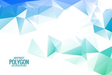 Abstract colorful polygonal background with triangles