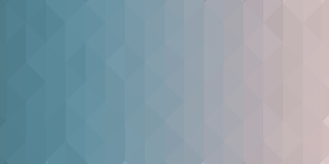 Abstract blue low-polygons generative background, illustration. Triangular pixelation.