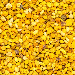 food background from natural bee pollen grains