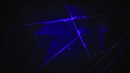 Abstract Elegant diagonal striped purple background and black abstract , dark