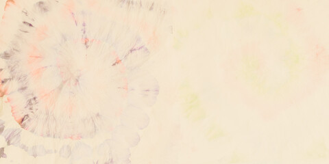 Tie Dye Background. Yellow Grainy Effect. Dirty © Olga