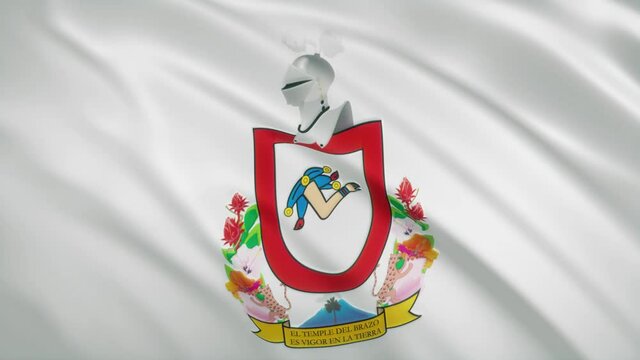 Colima - Mexican State Waving Flag