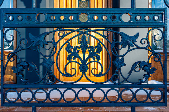 Lattice in the style of artistic forging!