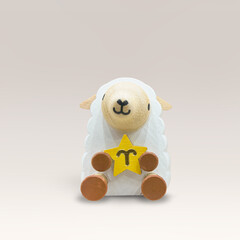 wooden cute gift zodiac ram Aries 