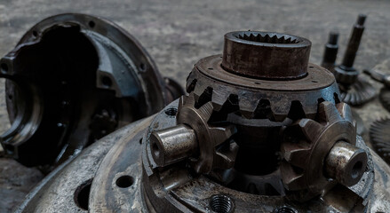 cogwheel gear  differential parts