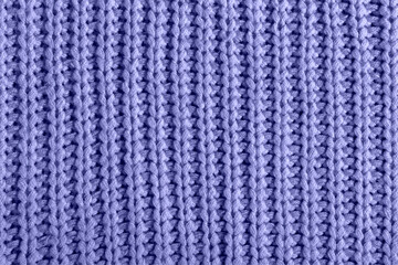 Fototapeta premium Very peri color 2022. fabric textile texture very peri trendy color of the year 2022.