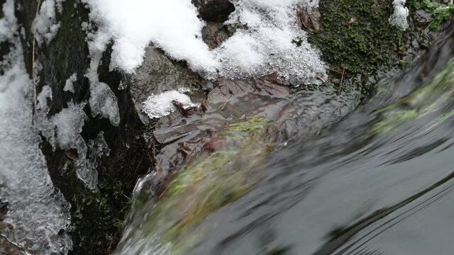 Th&uuml;ringer Wald: Pfanntalsteich bei Oberhof im Winter