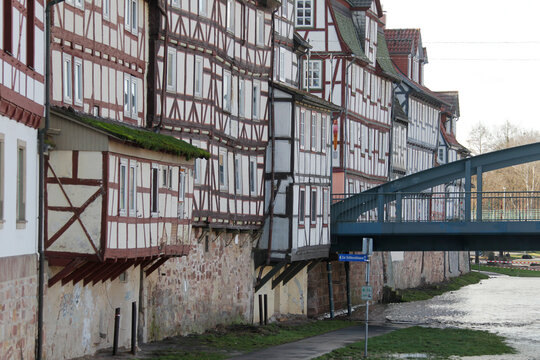 The City Rotenburg an der Fulda in Hessen, Germany, Europe.